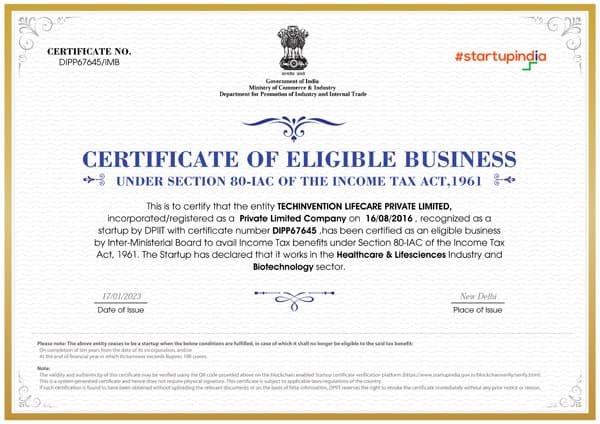 80-IAC Tax Exemption Certificate