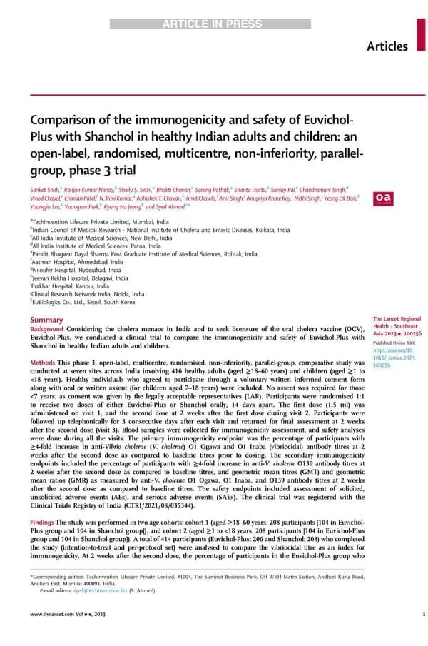 Lancet Euvichol